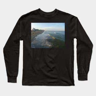 Virginia Beach Wide Angle Long Sleeve T-Shirt